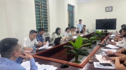 กรมอุตสาหกรรมและการค้าได้ทำงานร่วมกับคณะกรรมการประชาชนตำบลเทียนมินห์ ในเรื่องความคืบหน้าของกลุ่มอุตสาหกรรมจังหวัดกวางฟุกในพื้นที่