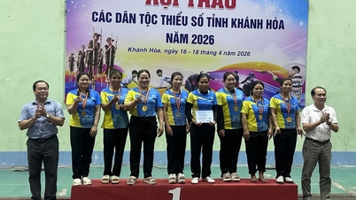 Khanh Hoa tartomány 2026-os etnikai kisebbségi sportfesztiváljának záróünnepsége
