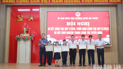 Buon Ma Thuot ward tightens land management and urban order.