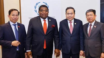 国会のトラン・タイン・マン議長は、第152回列国議会同盟（IPU）総会の傍らで、IPU事務総長のマルティン・チュンゴン氏と会談した。