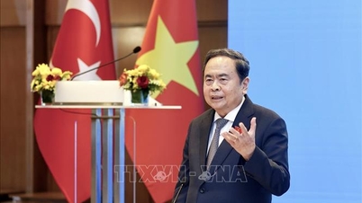 Ketua Majelis Nasional menyatakan keinginannya untuk membangun komunitas Vietnam yang semakin kuat di Turki.