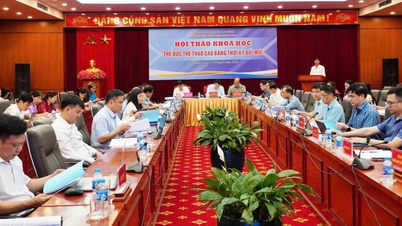 Vetenskaplig konferens "Cao Bang Sport och idrott under renoveringsperioden"