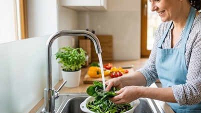 7 mistakes when washing vegetables that harm your health.