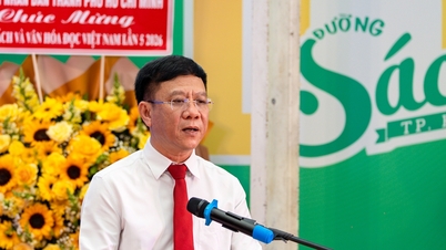 Eine lebhafte Feier zum Tag der vietnamesischen Buch- und Lesekultur in Ho-Chi-Minh-Stadt.