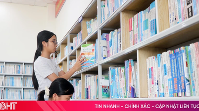 Ha Tinh Provincial Library undergoes renovation to promote reading culture.