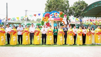 Taman permainan tadika dirasmikan di Can Tho.