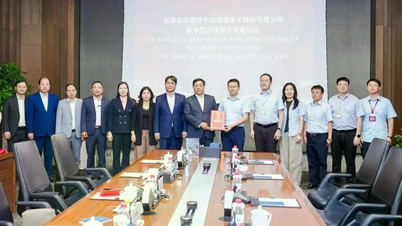 BYD Electronics Factory Project i Phu Tho øker investeringskapitalen med 479,8 millioner dollar.