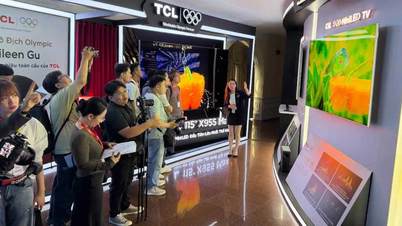 TCL visar upp en rad nya produkter på Stadsteatern.