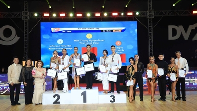 Vietnamský taneční sport má v Manile působivý start.