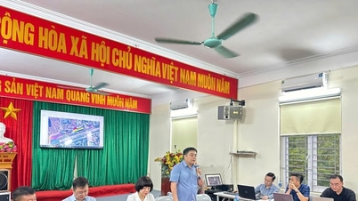 Bo De Ward mempercepat pembebasan lahan untuk proyek jembatan Tran Hung Dao.