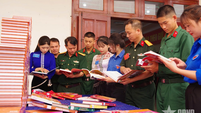 បញ្ជាការដ្ឋានយោធាខេត្តឌៀនបៀន៖ ផ្សព្វផ្សាយចំណេះដឹងពីទំព័រសៀវភៅ។