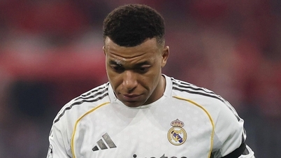 A red alert for Mbappe after two years at Real Madrid.