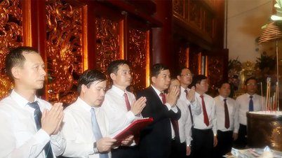 8 xã cụm số 11 dâng hương tưởng niệm các Vua Hùng