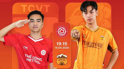 ការមើលជាមុននៃការប្រកួត៖ The Cong Viettel ទល់នឹង HAGL ម៉ោង ៧:១៥ យប់ ថ្ងៃទី ១៩ ខែមេសា៖ តោងជាប់នឹងក្តីសង្ឃឹម។