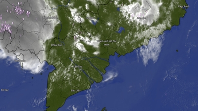 Thunderstorm clouds are forming; Lam Dong, Dong Thap, Vinh Long, and Tay Ninh will experience rain first, which will spread further towards evening.