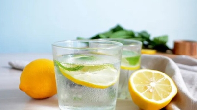 The best time to drink lemon water to aid digestion and rehydrate.