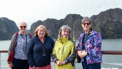 A group of close friends in their 70s from Australia flew nearly 9 hours to Vietnam to eat pho and spend the night on Ha Long Bay.
