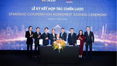 SHB enters into a strategic partnership with Huawei: Breaking through technology, creating the bank of the future.