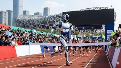 Robot Trung Quốc xô đổ kỷ lục thế giới, chạy bán marathon nhanh hơn con người