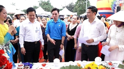 ការប្រកួតធ្វើនំប៉ាវអង្ករដំណើបួសនៅប៊ិញមិញ៖ ផ្សព្វផ្សាយតម្លៃប្រពៃណីតាមរយៈដៃដ៏ប៉ិនប្រសប់។