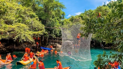 Phong Nha – Ke Bang Heritage Tourism: Welcomed over 155,000 visitors in the first three months of the year.