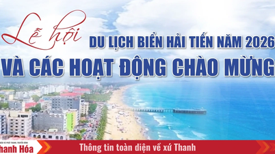 [Infografiker] Hai Tien Beach Tourism Festival 2026 och festliga aktiviteter