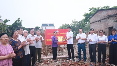 Comuna Minh Chau începe construcția de case de solidaritate, sprijinind familiile sărace să își stabilizeze viața.