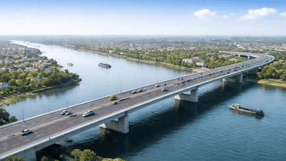 A Ninh Co folyón átívelő, több mint 600 milliárd VND-ba kerülő Ninh Cuong hídprojekt alapkőletételére készülnek.