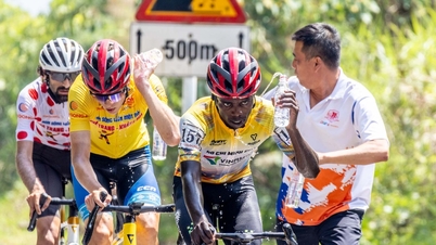 Determining the King of the Mountain Climbing title at the Ho Chi Minh City Television Cup.