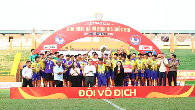 U15 – den perfekta pjäsen för Hanoi FC och en lovande kandidat för vietnamesisk fotboll.