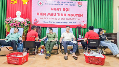 Thanh Thoi An'da Gönüllü Kan Bağışı Günü