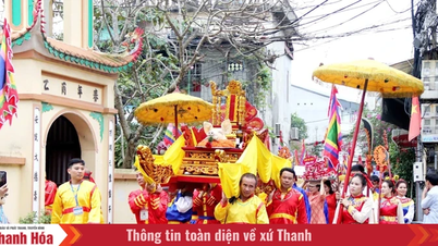 गुयेन फुक मंदिर में उत्सव की सुंदरता