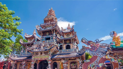 Elegance z fragmentů: Příběh unikátního vietnamského chrámu z recyklovaného materiálu