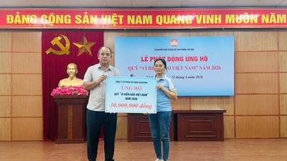 Linh Nam Ward lança campanha de arrecadação de fundos para o Fundo "Para os Mares e Ilhas do Vietnã" em 2026.