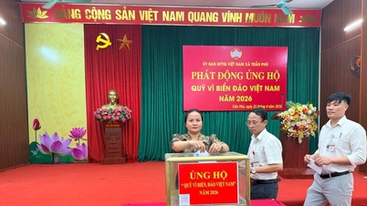 La commune de Tran Phu lance une campagne de collecte de fonds pour le fonds « Pour les mers et les îles du Vietnam » en 2026.