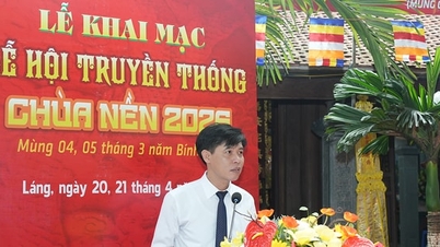 Opening Ceremony of the Traditional Chùa Nền Festival 2026: