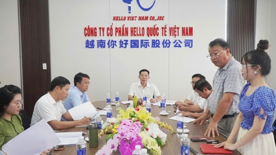 시 관계자들이 투하 산업단지를 점검하고 문제점을 해결합니다.