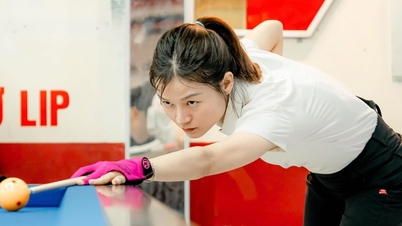 Une joueuse de billard, surnommée « la bombe », participe au Festival sportif de Hô Chi Minh-Ville : Préparation pour la Coupe du monde.
