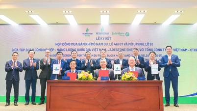 Petrovietnam: Ondertekening en uitwisseling van documenten voor het ontwikkelingsproject van het Nam Du - U Minh-olieveld.