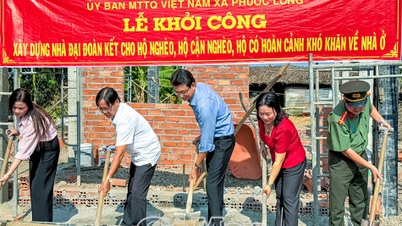 Phước Long khởi công 4 căn nhà Đại đoàn kết chào mừng Đại hội MTTQ Việt Nam