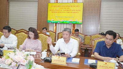 Tập đoàn xây dựng Thái Bình Dương (Trung Quốc) mong muốn hợp tác đầu tư tại tỉnh Hưng Yên
