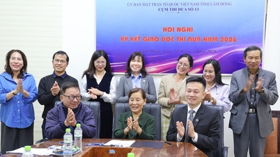 Skupina č. 13 Výboru Vietnamské vlasti v provincii Lam Dong podepsala navazující dohodu na rok 2026.