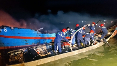 Вжито оперативних заходів для ліквідації пожежі на рибальському човні в Туан Ані.