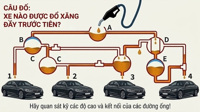 Welke auto heeft als eerste een volle benzinetank?