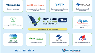 Viglacera dejó su huella al ganar 3 premios en el Top 10 ESG Vietnam Green 2026.