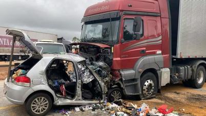 Een gezin van zes personen is omgekomen bij een auto-ongeluk in Brazilië.