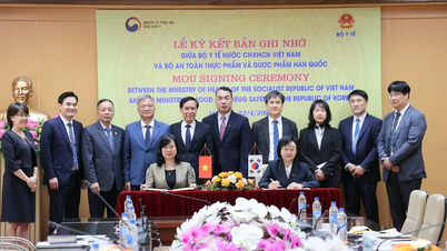Il Vietnam e la Corea del Sud firmano un accordo di cooperazione nei settori della sanità, dei prodotti farmaceutici e dell'alta tecnologia.