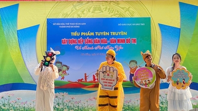 Da Nang versterkt het onderwijs in stedelijke cultuur en beschaving voor basisschoolleerlingen.