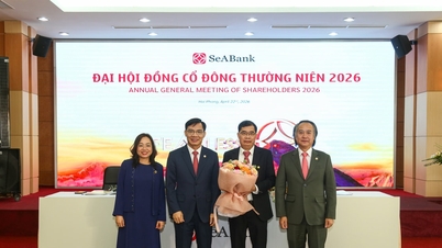 Rapat Umum Pemegang Saham Tahunan 2026: SeABank menetapkan pembayaran dividen sebesar 20,5%, dan meningkatkan modal menjadi VND 34.688 miliar.