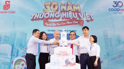 Saigon Co.op розпочинає місяць святкування 30-ї річниці Co.opmart: прискорення зеленої трансформації, запуск привабливих акцій по всій системі.